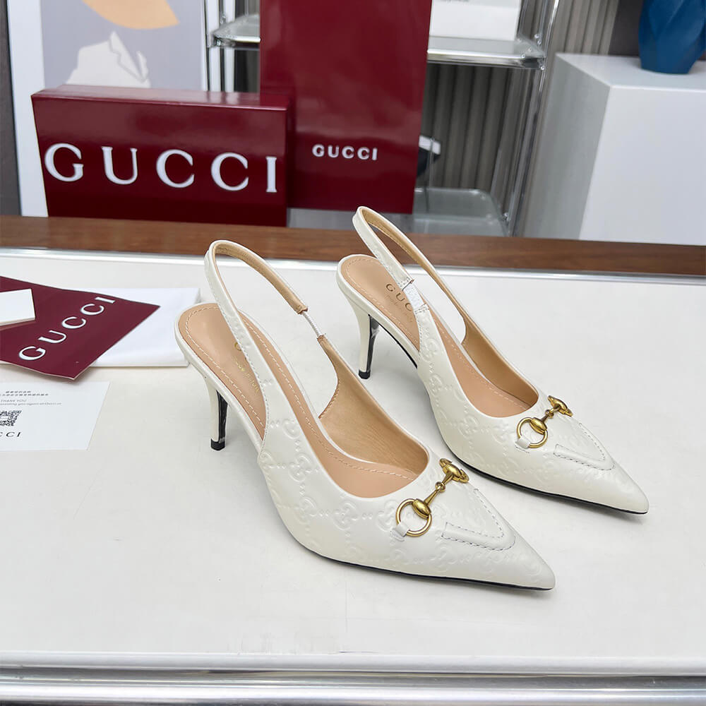 Gucci Women s slingback pump with Horsebit