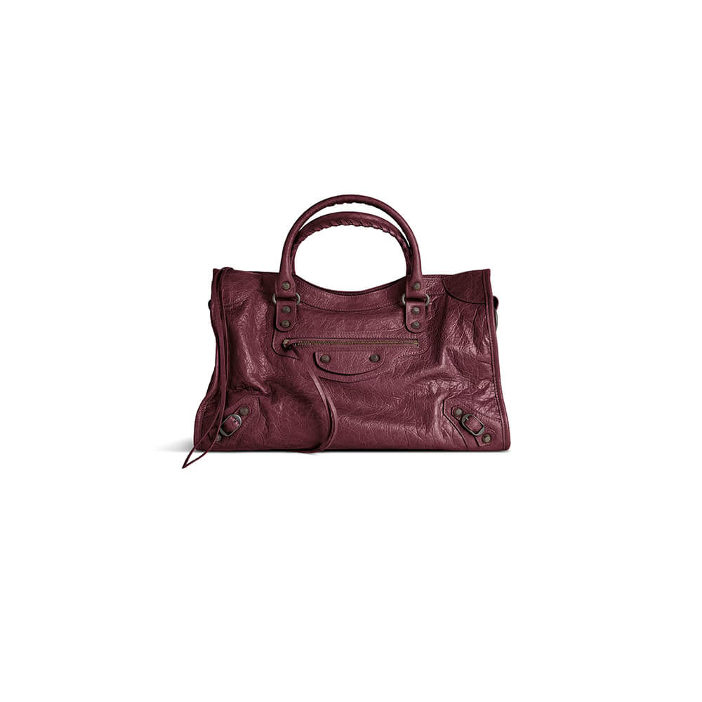 Balenciaga Women s Le City Bag Medium(HIGH-END GRADE)